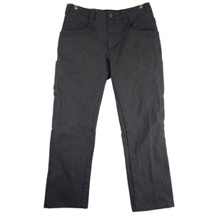 1620 Workwear Mens Pant Black Cordura Stretch Made in USA 36x30 (Fits 35x30)